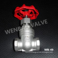 Investment Cast Steel CF8m Gate Valve 200lb Dn25 Price